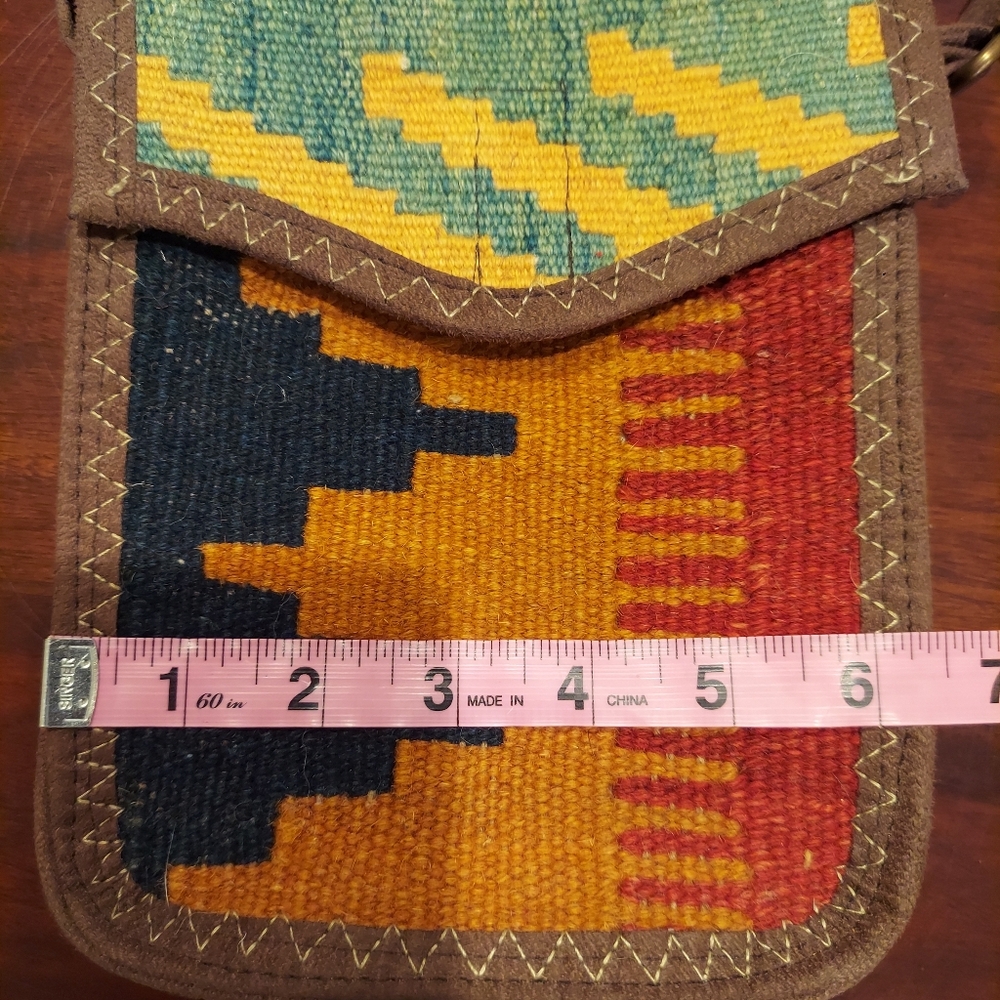 Anthropologie Saddle Blanket Crossbody Bag-Like New! - Picture 6 of 9